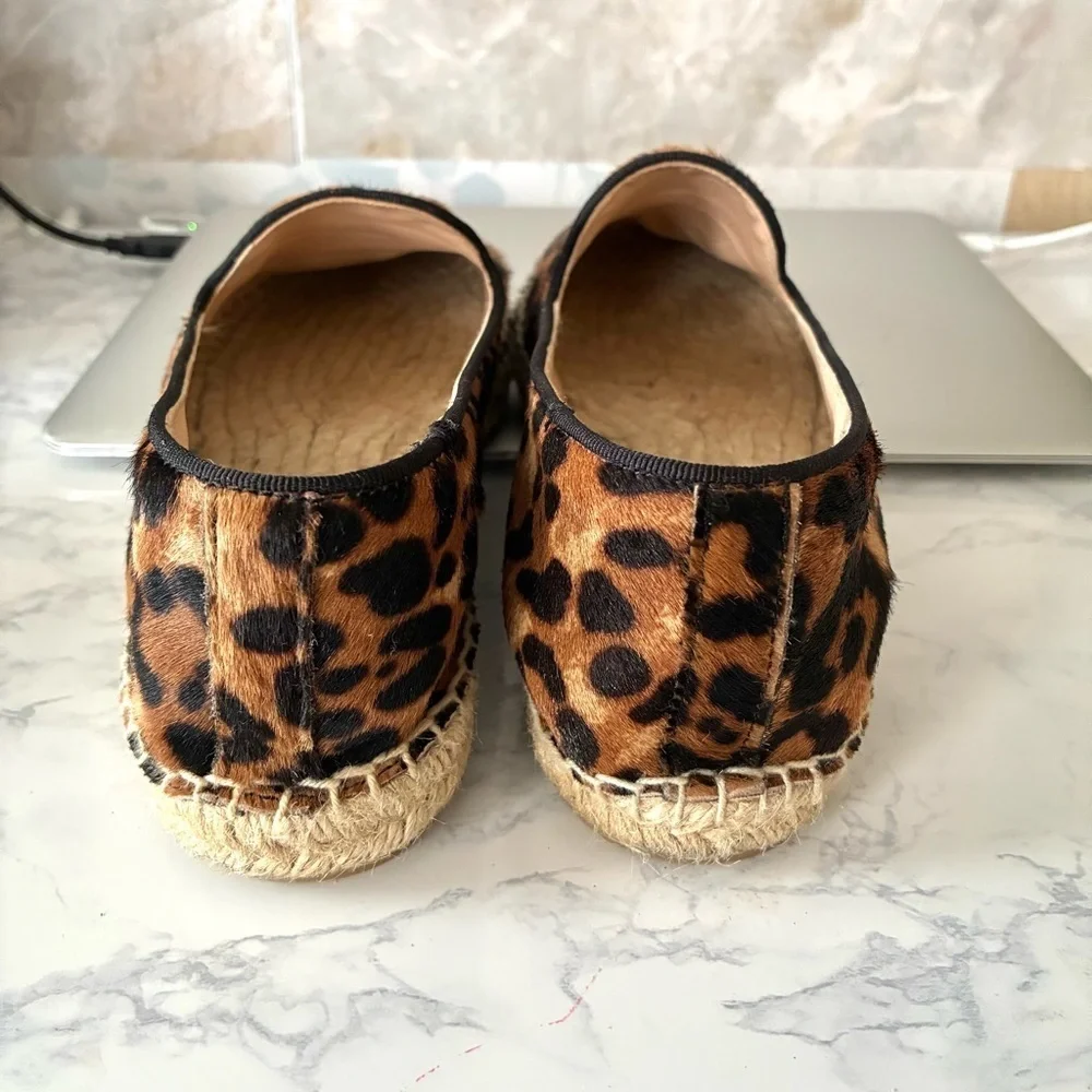 L'AGENCE Louise Suede Embroidered Espadrilles